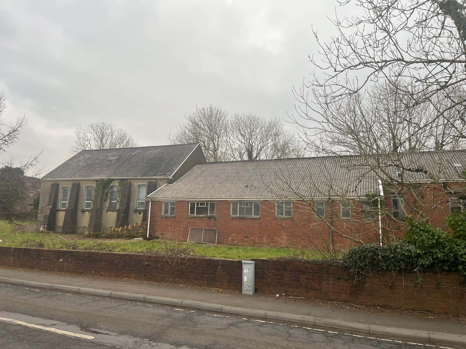 Before - exterior renovation, QES Exteriors